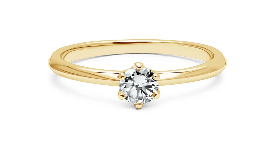 Classic Solitaire Ring 0.25 ct
