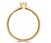 Classic Solitaire Ring 0.30 ct