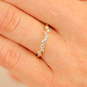 Diamantring Art Deco