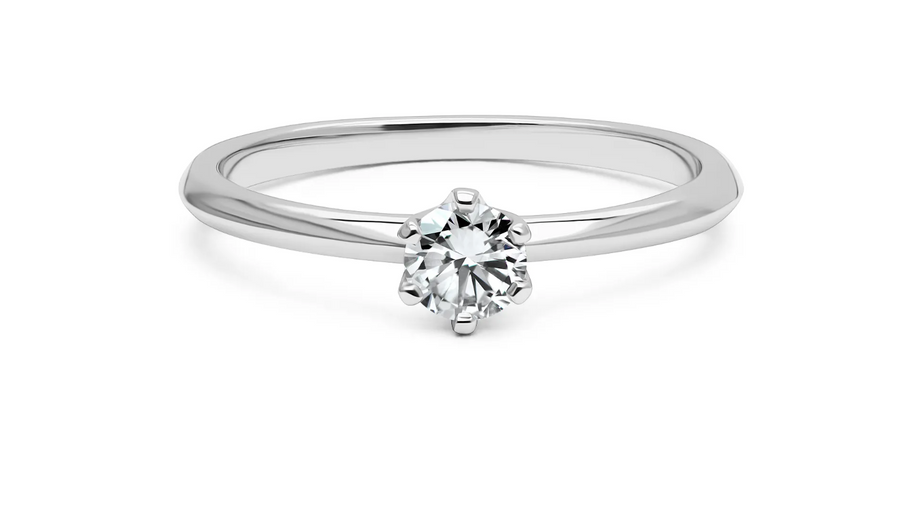 Classic Solitaire Ring 0.25 ct
