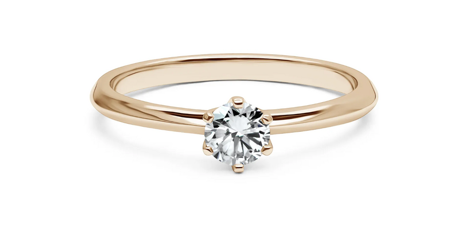 Classic Solitaire Ring 0.30 ct