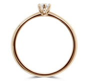 Classic Solitaire Ring 0.15 ct