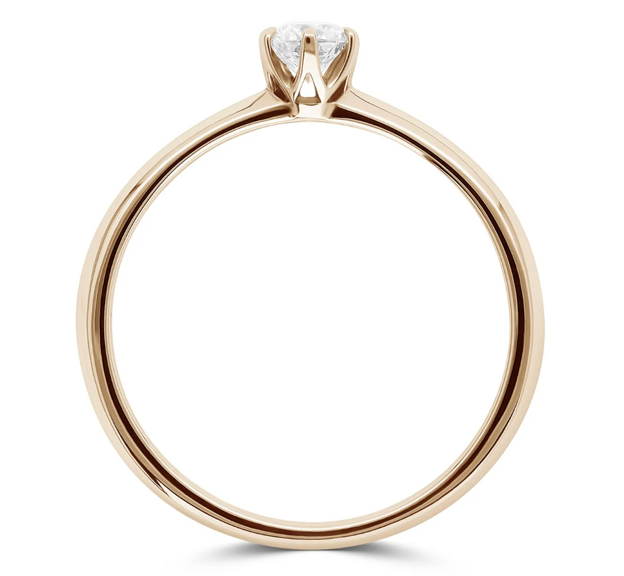 Classic Solitaire Ring 0.20 ct