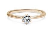 Classic Solitaire Ring 0.25 ct