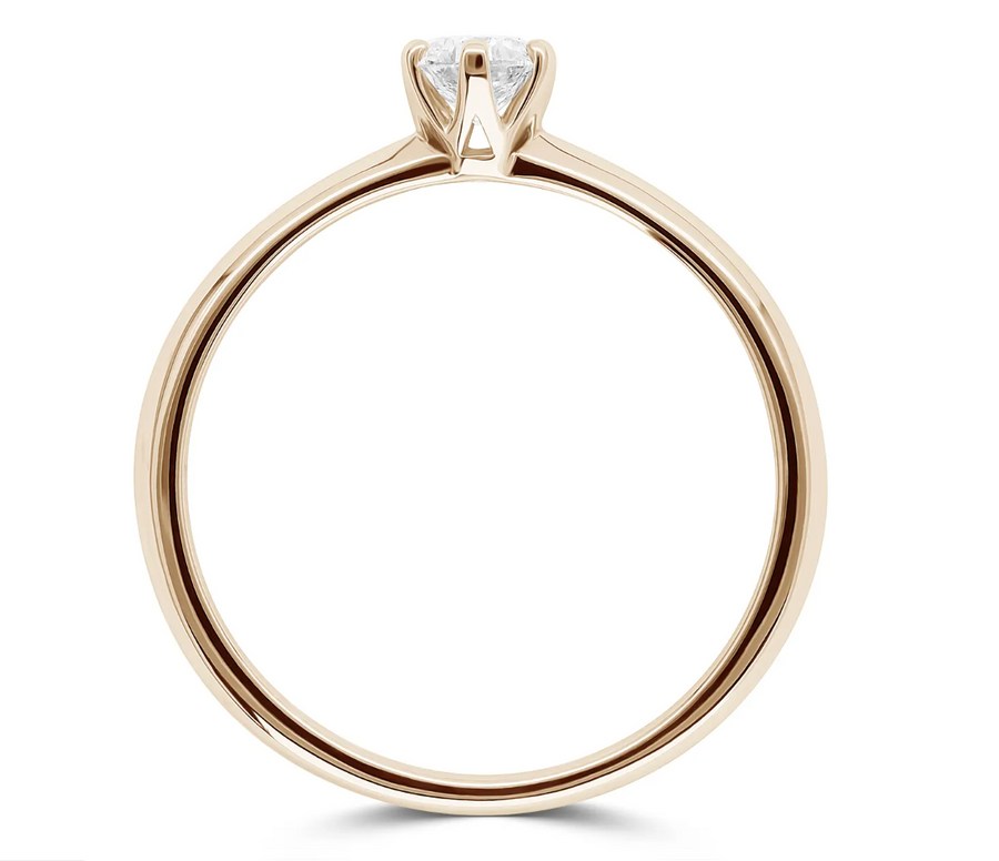 Classic Solitaire Ring 0.25 ct