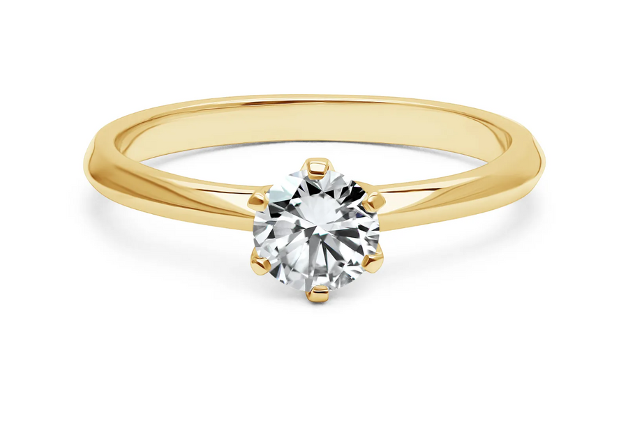 Classic Solitaire Ring 0.40 ct
