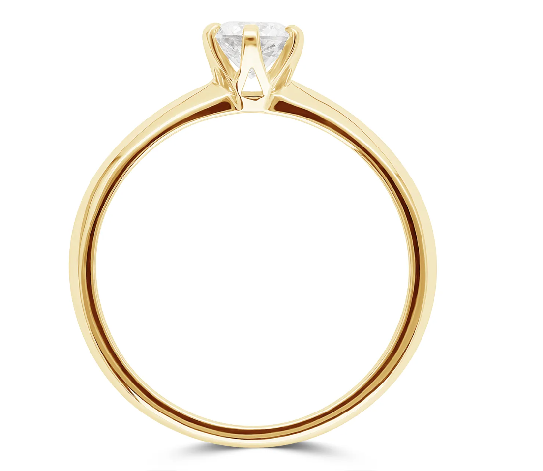 Classic Solitaire Ring 0.40 ct