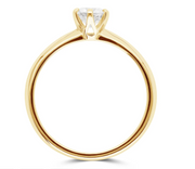 Classic Solitaire Ring 0.40 ct