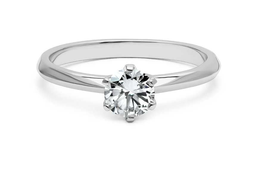 Classic Solitaire Ring 0.50 ct