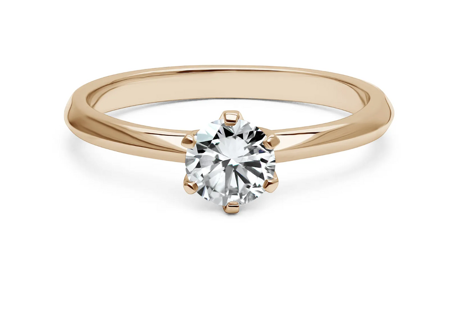 Classic Solitaire Ring 0.50 ct