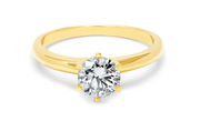 Classic Solitaire Ring 0.70 ct