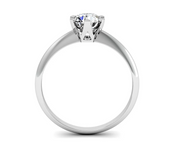 Classic Solitaire Ring 0.70 ct