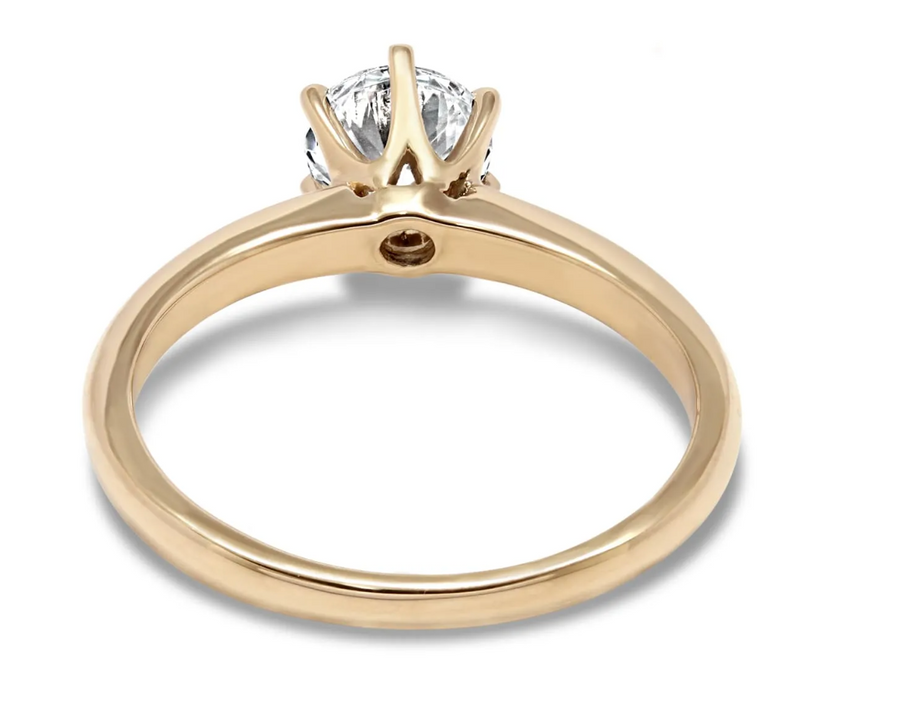 Classic Solitaire Ring 0.70 ct